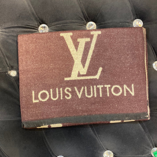 Vl Lou Uol Brown Colour With Cream Uol Logo Imported Muffler 49084