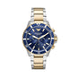 Mra Sliver Gold Chain Blue Gold Dial Premium Quality Men’s Watch 861702