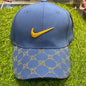 Blue Gold Colour Nik Kin Cap