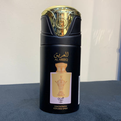 Al Areeq Gold Deodrant by Lattafa Pride 250ml