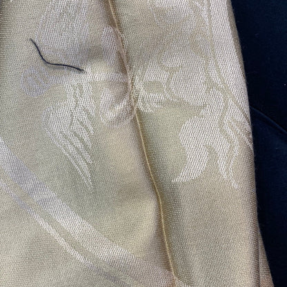 HER REH Cream Colour HER REH Print Heavy Quality Muffler  9373