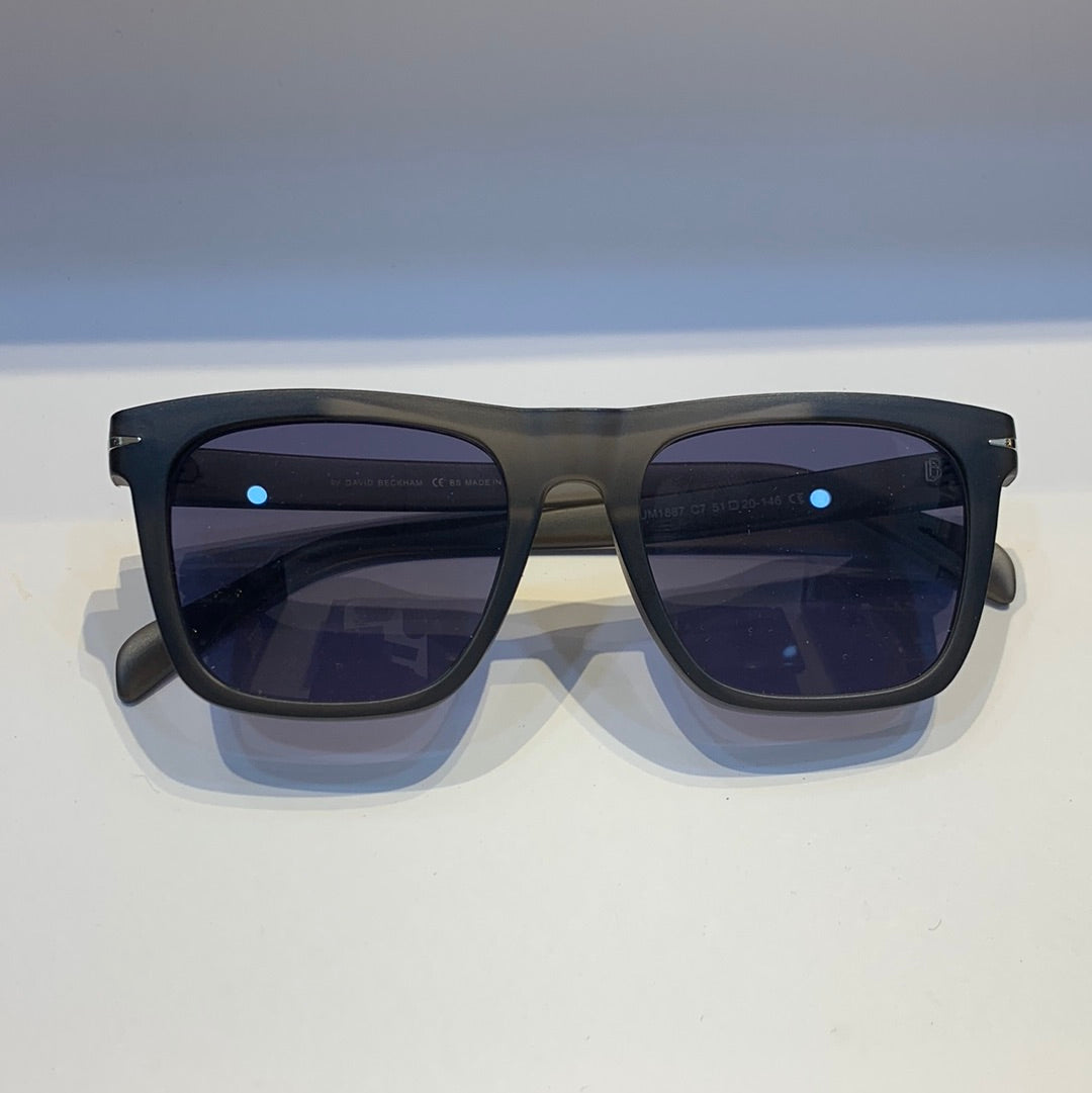 BD Dark Grey Frame Black Shade Sunglass UM1887C751 20-146