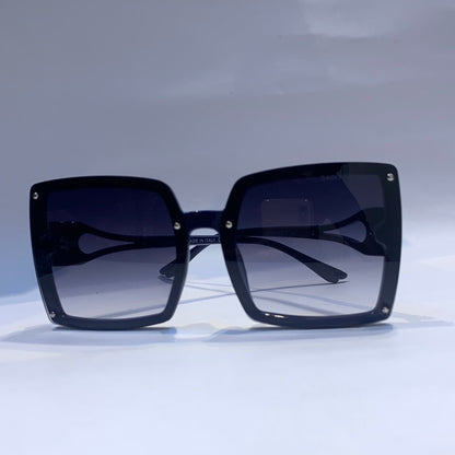 Sai ias  Glossy Blue Frame black Shade Unisex Sunglass 2252 64 13 145