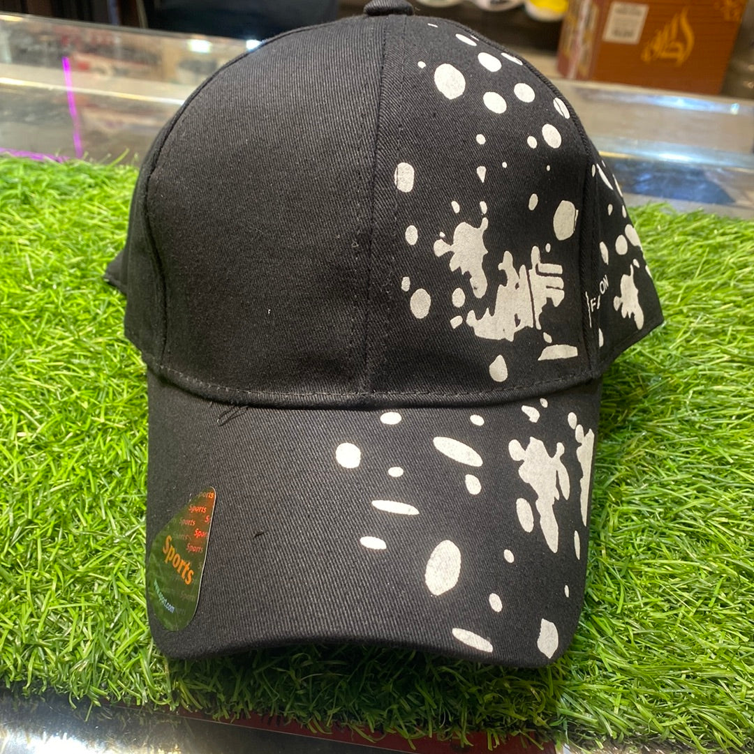 Black White Fashion Cap 700594