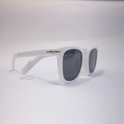 BD White Frame Black Shade Sunglass B220260 25-143