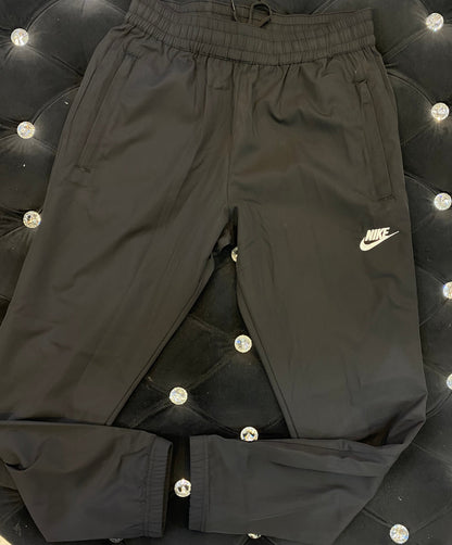 Kin Black Colour Tri Lycra Straight Fit Kin Lower 9213904