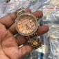 Cim Copper Chain Peach Dial Ladies Watch 400419