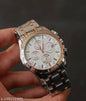 Sit Silver Copper Chain White Dial Man Watch 901006