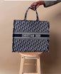 OID Black White Colour Embroider Big Size Ladies Hand Bag Tote Bag 359725