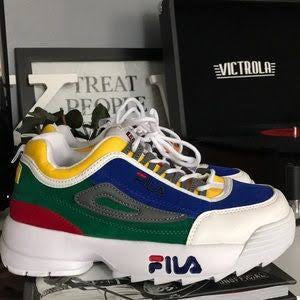 lIF White Blue Green Red Black Fat Sole Sneaker Shoes SALE EUR 41