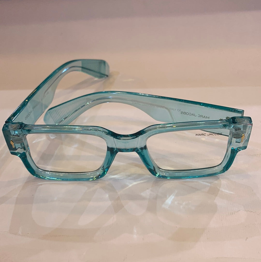 RAM Glossy Transperent Blue Frame Transperent Shade Unisex Sunglasses 86318 50 22 146