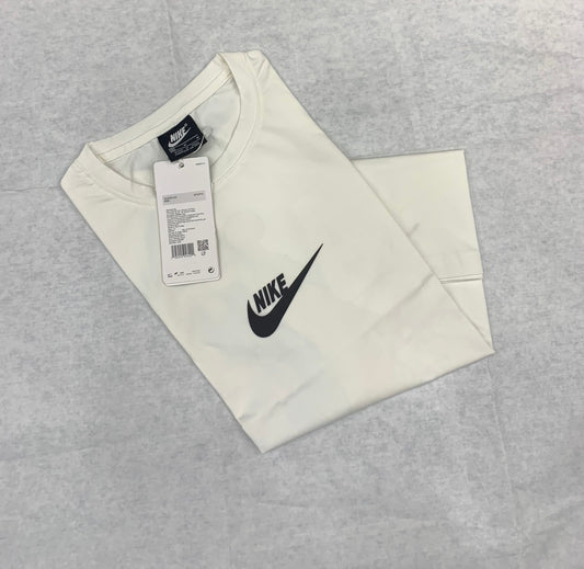 KIN White Colour With Back Print Round Neck Tshirt 50181
