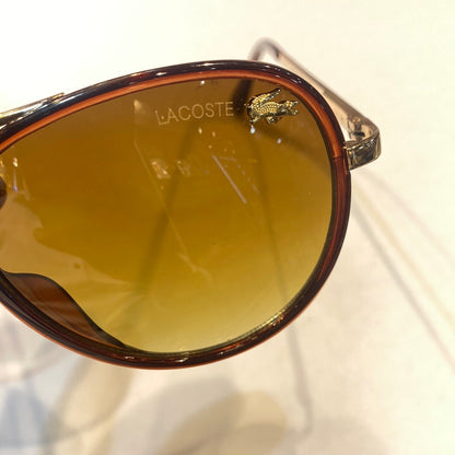 Gold Brown Frame Yellow Shade L142 072 56 17 135 CAL Sunglass