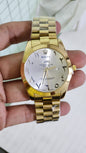 Lor Gold Chain White Dial Day Date Men Watch 901342