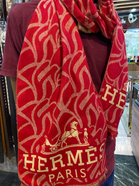 Reh Red Cream muffler 9576