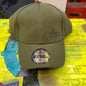 Olive Green Colour King With Embroidered Design Sports Cap 913052