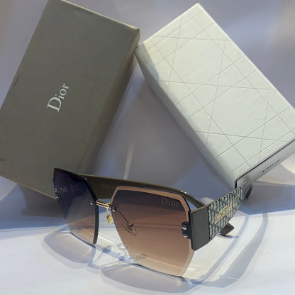 Dio oid brown Frame brown Shade Girls Sunglass 9107 1 67 16 142