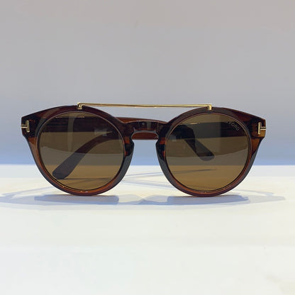 Mot Brown Frame Brown Shade Sunglass