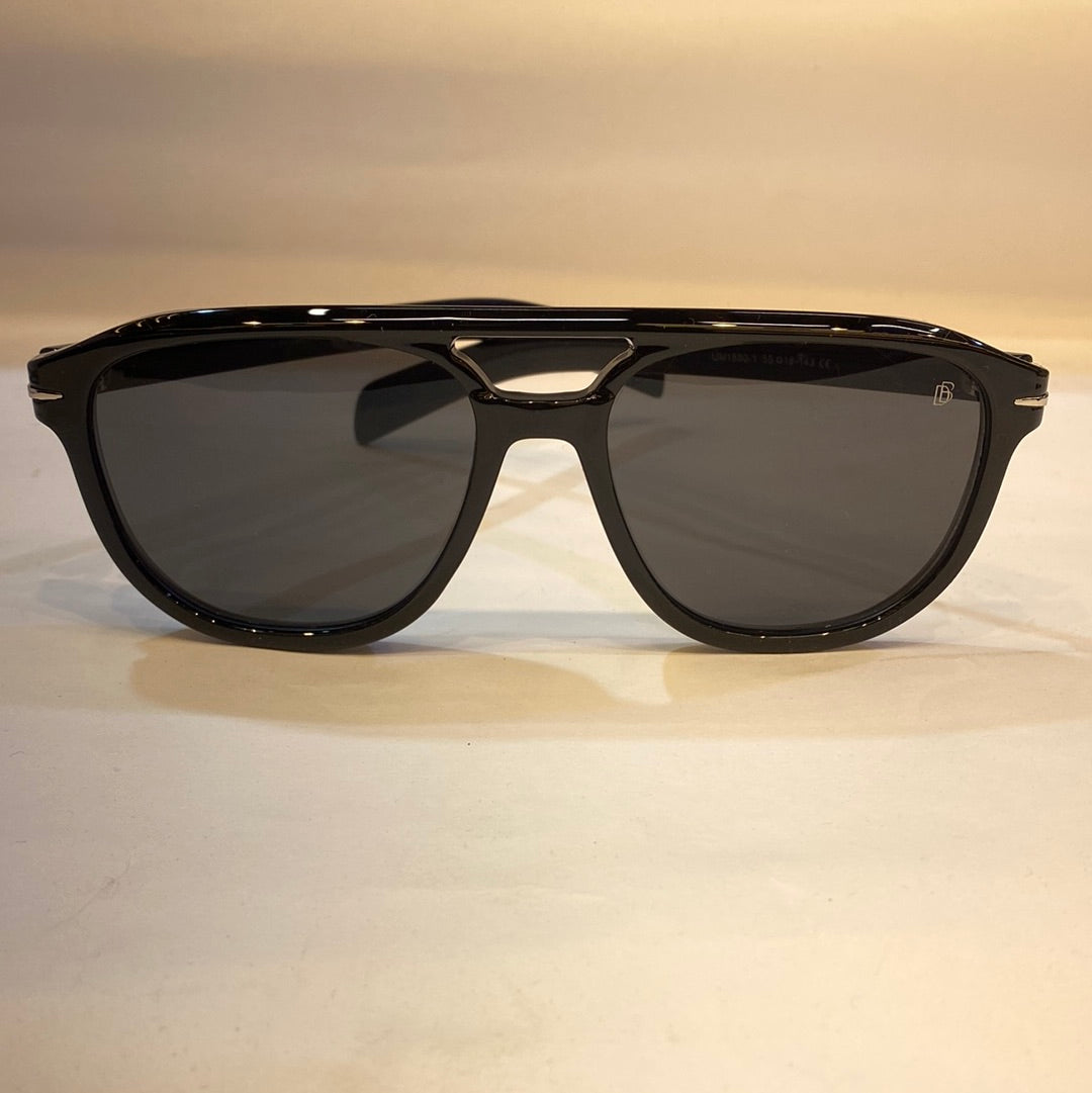 VAD Black Frame Black Shade Unisex Sunglasses UM1880 1 55 18 143