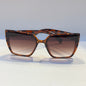 Mij Jim Leopard Frame Brown Shade Sunglass W900260 15-147