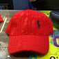 Red Colour Lop  With Embroidery Design Sports Cap 913017