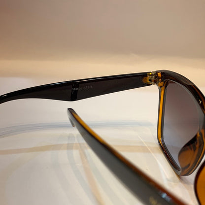 RAM Glossy Brown Frame Brown Shade Unisex Branded Sunglasses ocram 119