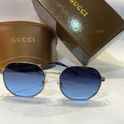 CUG Silver Frame Blue Shade Unisex Branded GG2039 54 17-140