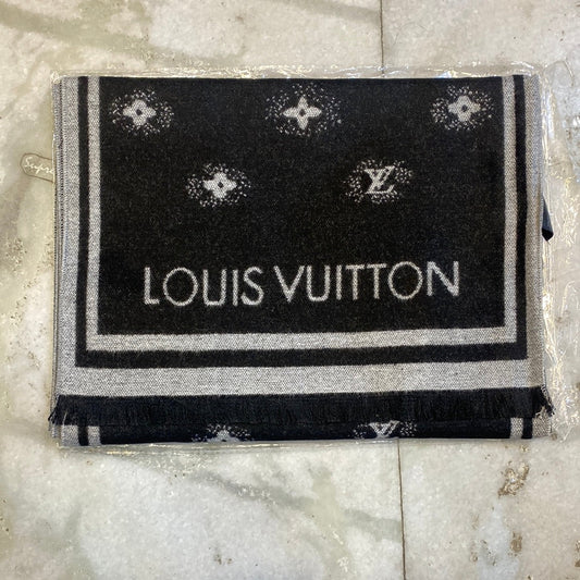 Vl Lou Uol Black Colour With Grey Lou Logo Imported Muffler 49065