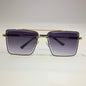 Lab Bal Golden Frame Purple Shade Sunglass B80-67355 16-143
