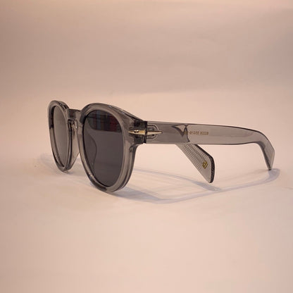 BD Round Grey Frame Black Shade Sunglass B220855 16-148