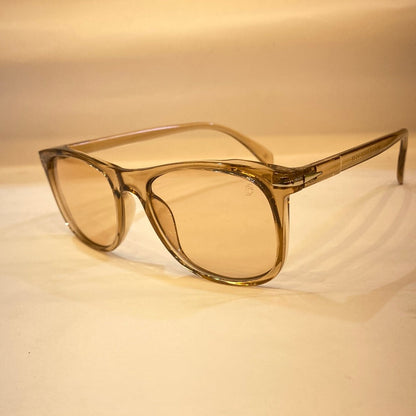 VAD Beige Transparent Frame Beige Shade Unisex Sunglasses UM1879 6 53 20 143