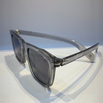 BD Transparent Grey Frame Grey Shade Sunglass B220956 15-148