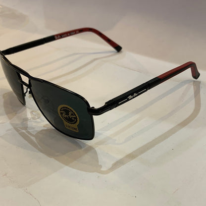 YAR RB Black Frame Black Shade Unisex Sunglass RB9713 56 14-142
