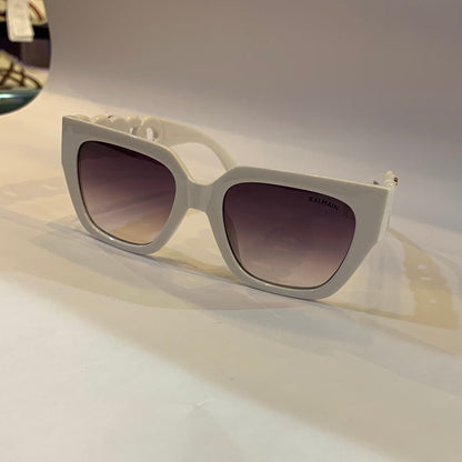 Lab White Frame Purplle Shade Sunglass W9065 51 20-144 C4