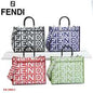 Nef Multi Color Nef Print Ladies Tote Bag 20933