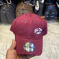 Maroon Colour Nef With Embroidered Design Sports Cap 913056