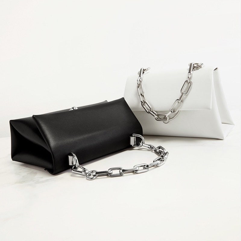 Charles & Keith Bag Ladies Sling Bag with Double Belt