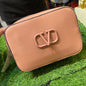 Peach V Imported Leather Sling Bag for Her / Ladies / Girls Lav