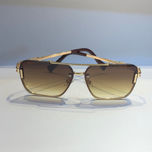 TID Golden Frame Yellow Shade Unisex Sunglass 22233 59 13 -140