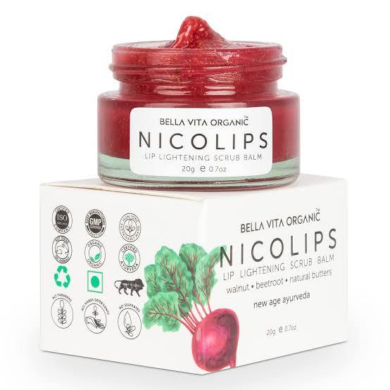 Bella Vita Nicolips Lightening Scrub Balm