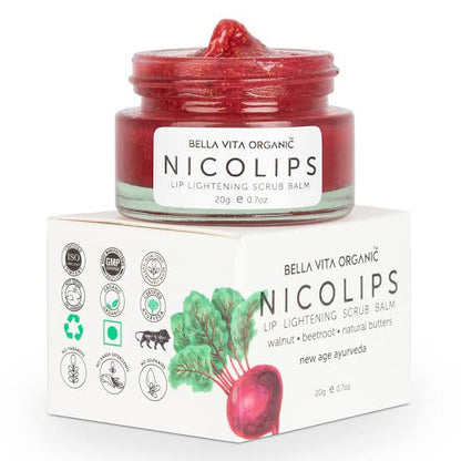 Bella Vita Nicolips Lightening Scrub Balm