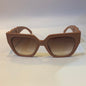 Lab pink Frame brown shade sunglass W9065 51 20-144 C34