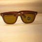 YAR RB Glossy Brown Frame Brown Shade Unisex Small Size Sunglasses RB2140 F 955 52 22 3N