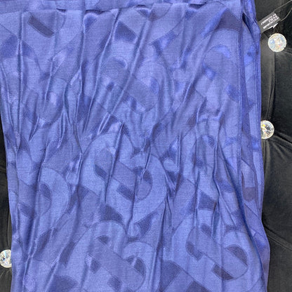RUB BUR Navy Blue Colour RUB Print Heavy Quality Muffler  9360