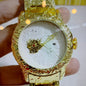 VNI Gold Chain White Dial Big Size Men Watch 931301