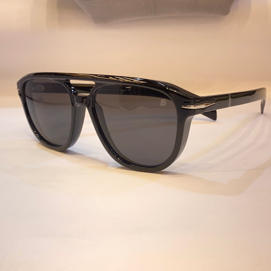 VAD Black Frame Black Shade Unisex Sunglasses UM1880 1 55 18 143