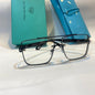 YAM Black Frame Transparent Shade Unisex Branded Sunglasses 2172 62 15-148