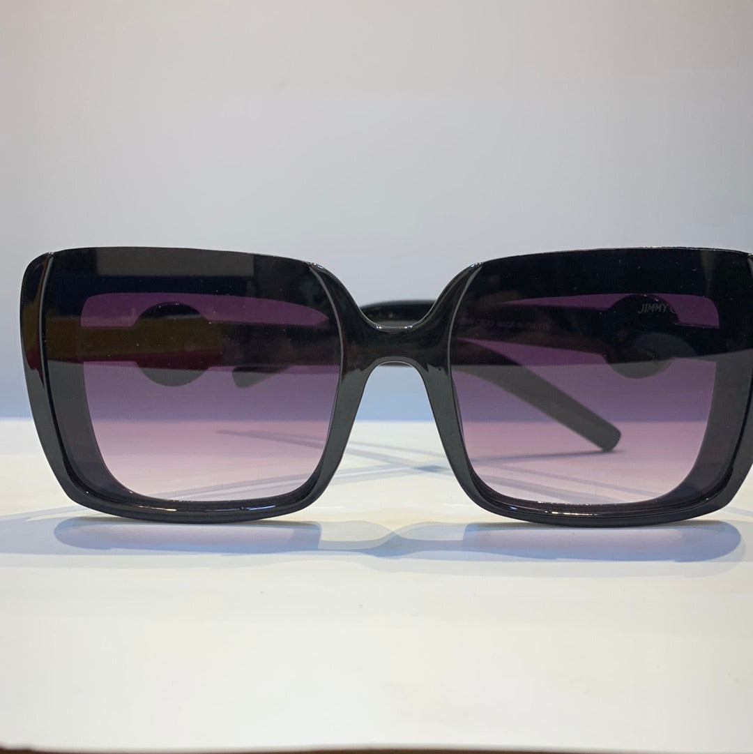 Mij Jim Black Frame Purple Shade Sunglass W902558 20-148