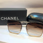 AHC Gold Frame Brown Shade with Unisex Branded Sunglass CN8207 6314-138