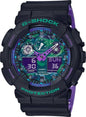 HSG GSH Black Purple Water Rasistant Sports Watch With Orignal Box